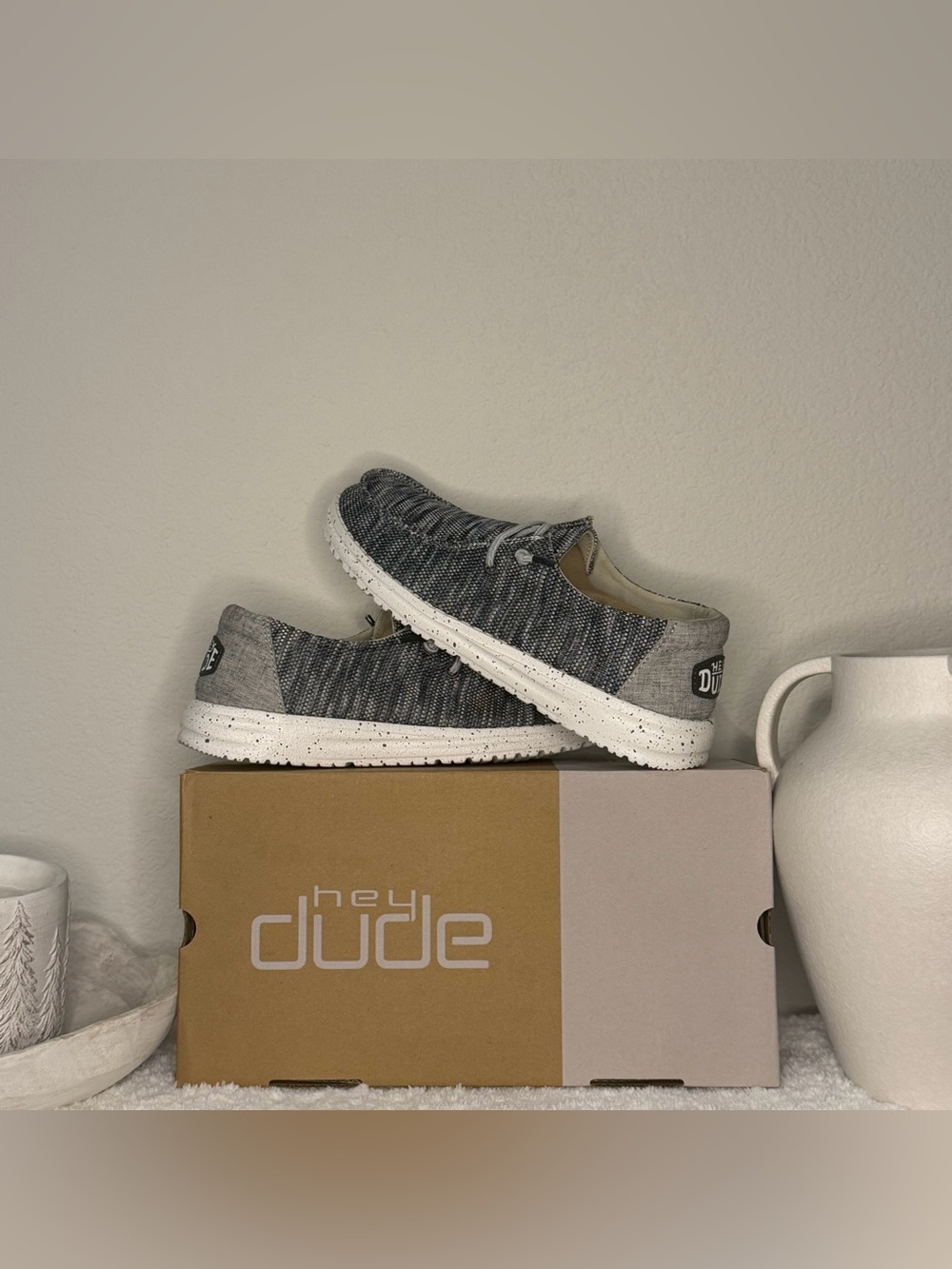 Wendy Hey Dudes Dark gray - Picture 2 of 9